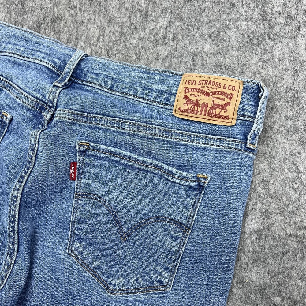 Levis 311 Shaping Skinny Jeans Womens 30x30 Medium Wash Stretch Denim Fit32x30 - Picture 11 of 16